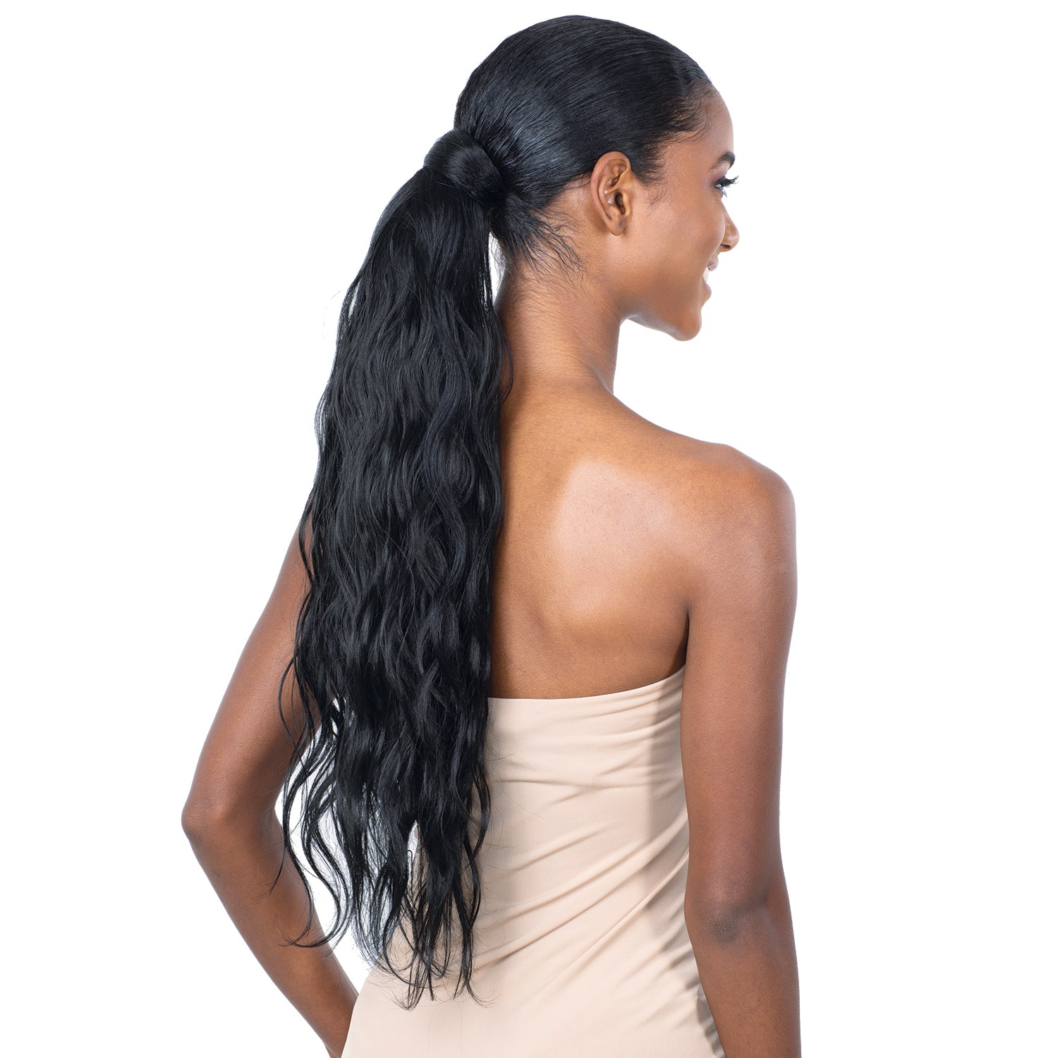 Shake-N-Go Organique MasterMix Pony Pro Wrap-Around Synthetic Ponytail - Body Wave 24