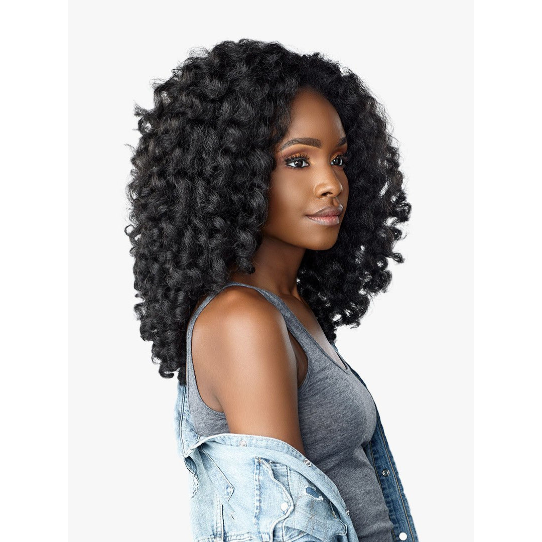 Sensationnel Curls Kinks & Co. Instant Weave Synthetic Half Wig - Money Maker