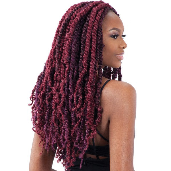 FreeTress Synthetic Crochet Braids -  Large Spring Twist 18