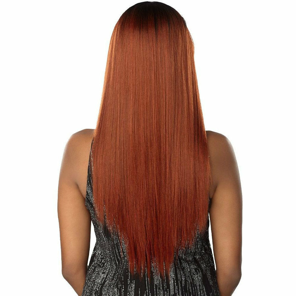 Sensationnel Shear Muse One Pack Solution Synthetic Weave – Bang Top Piece Yaki Straight 4PCS