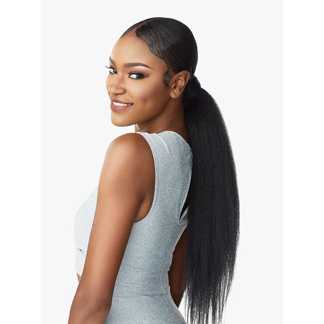 Sensationnel Instant Pony Wrap Synthetic Ponytail - Kinky Straight 24