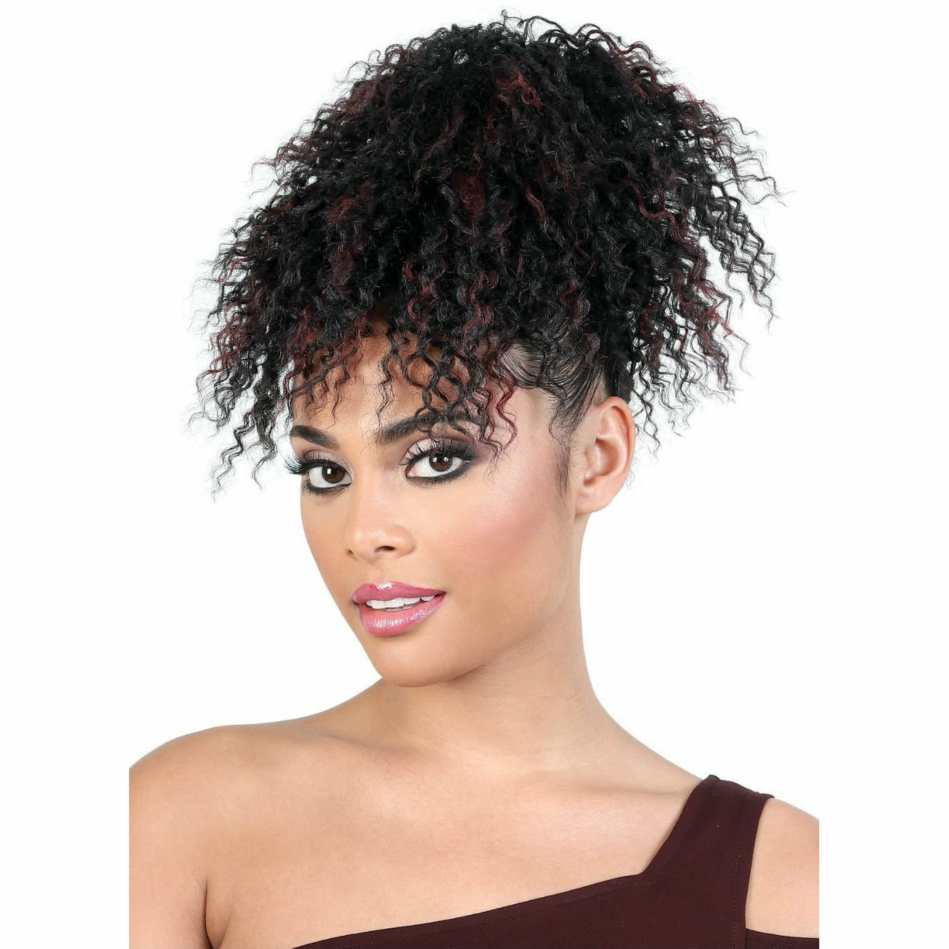 Motown Tress PonyDo Bang Pony Synthetic Drawstring Ponytail – PD-Bang210