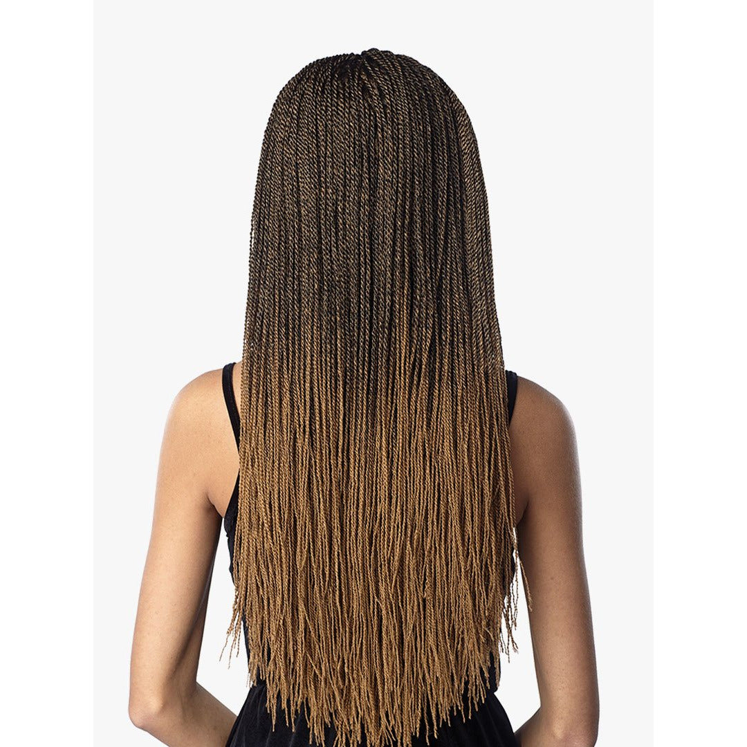 Sensationnel Cloud 9 Hand-Braided Synthetic Swiss Lace Wig – Micro Twist