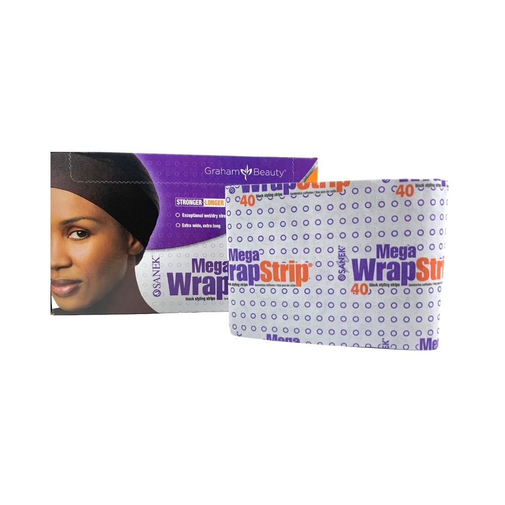 Graham Beauty Mega Wrap Black Styling Strips