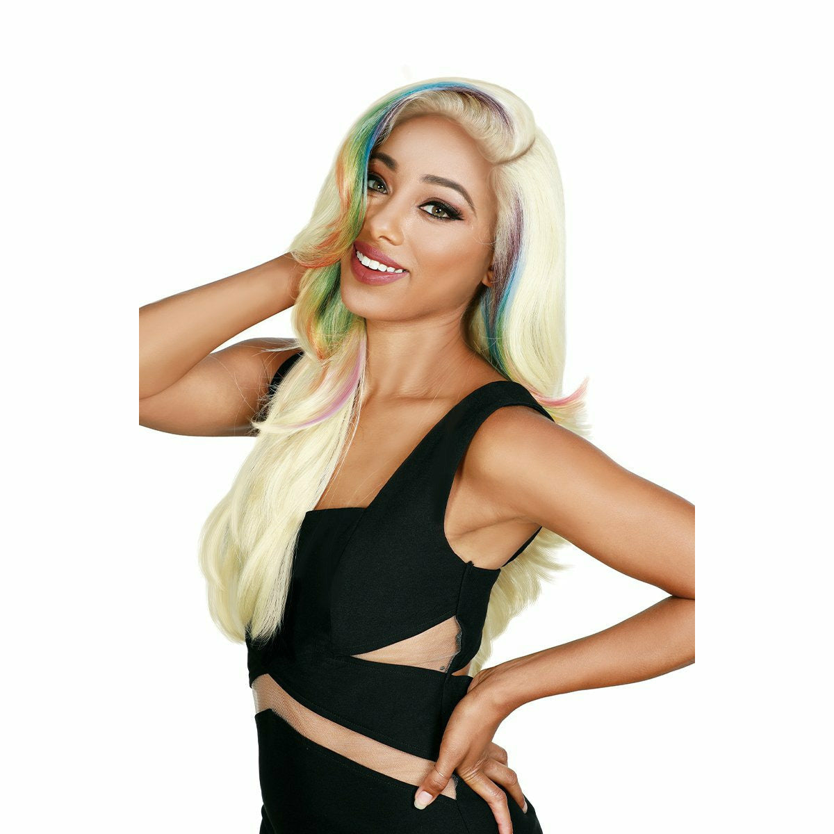 Zury Sis Beyond Synthetic HD Lace Frontal Wig - BYD-Kors (1 & 1B only)