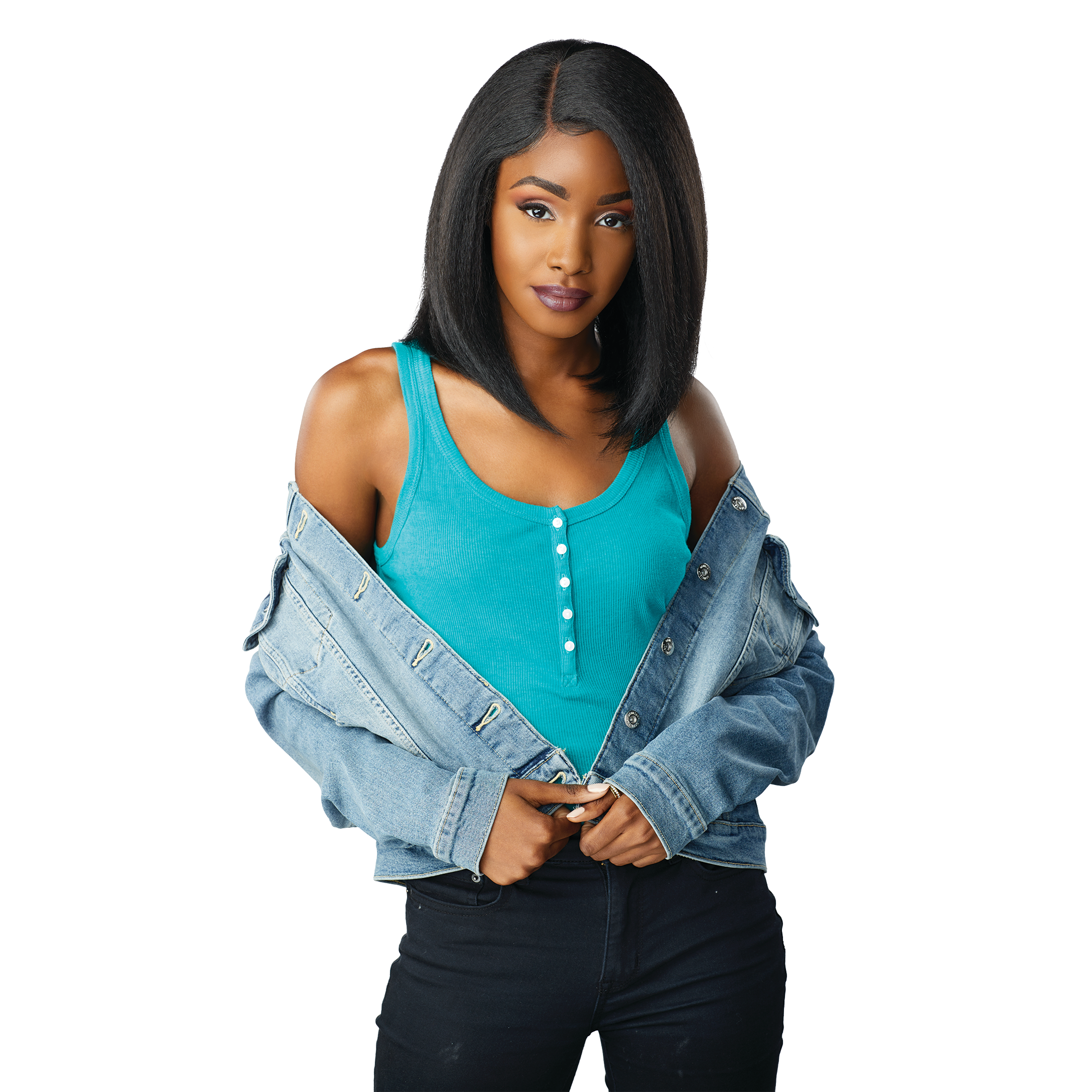 Sensationnel Empress Curls Kinks & Co. Synthetic Lace Front Edge Wig - Top Babe