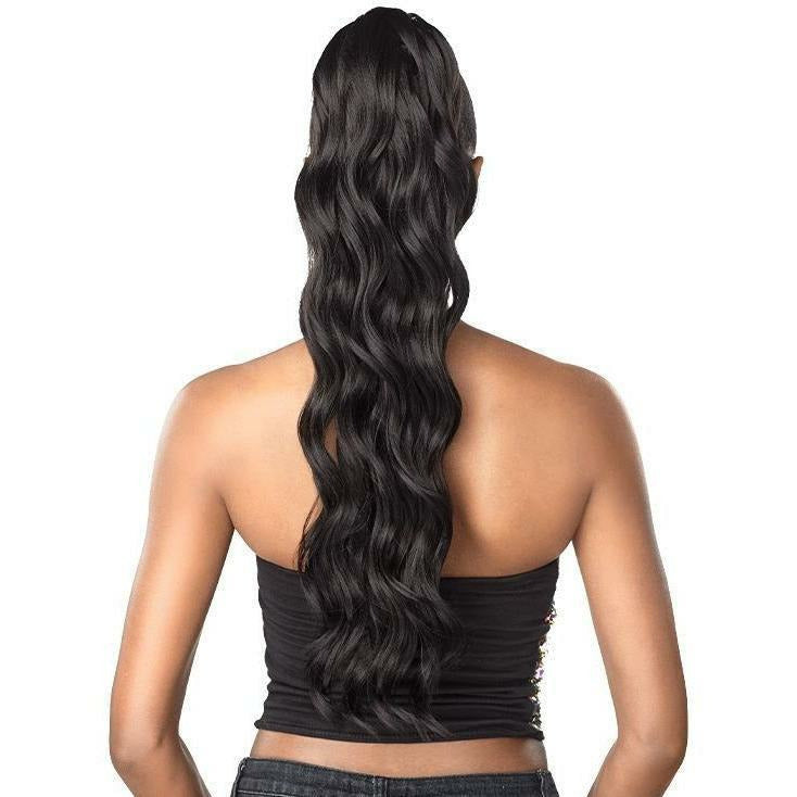 Sensationnel Synthetic Instant Pony Drawstring Ponytail – Ocean Wave 24