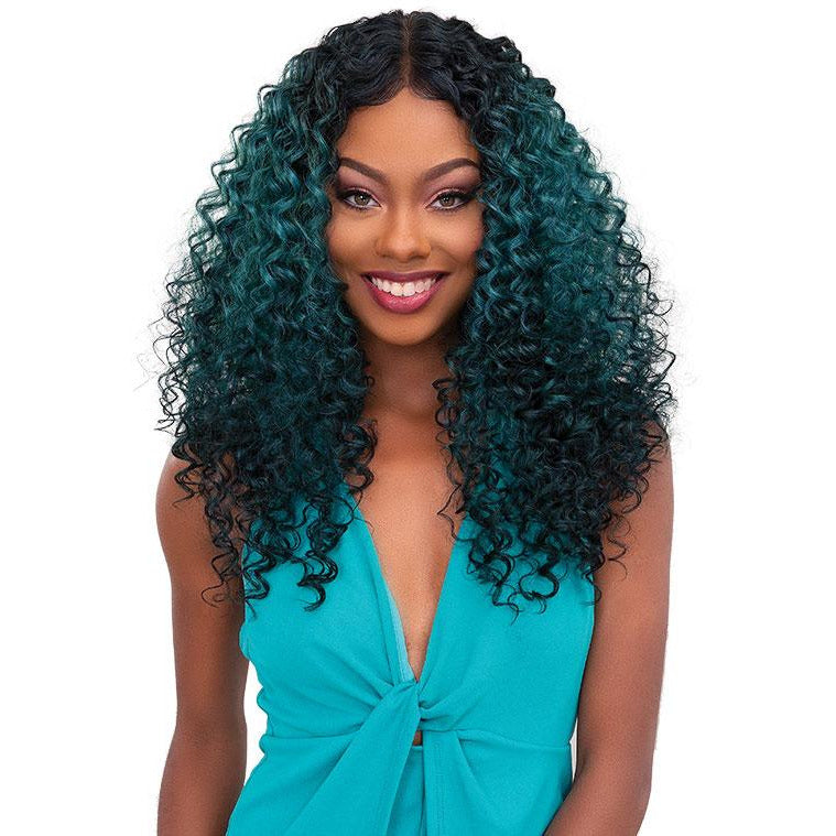 Janet Collection Melt Extended Part Synthetic Lace Front Wig - Dee