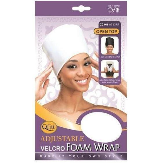 M&M Headgear Qfitt Adjustable Velcro Foam Wrap, Assorted #168