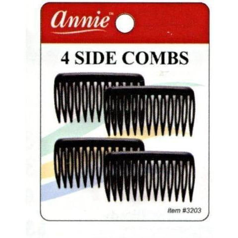 Annie Side Combs Small 4 PCS  #3203
