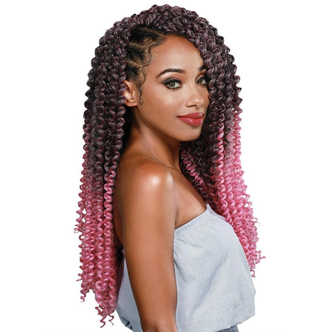 Zury Synthetic Pre-Stretched Braids – 3X Water Wave 20