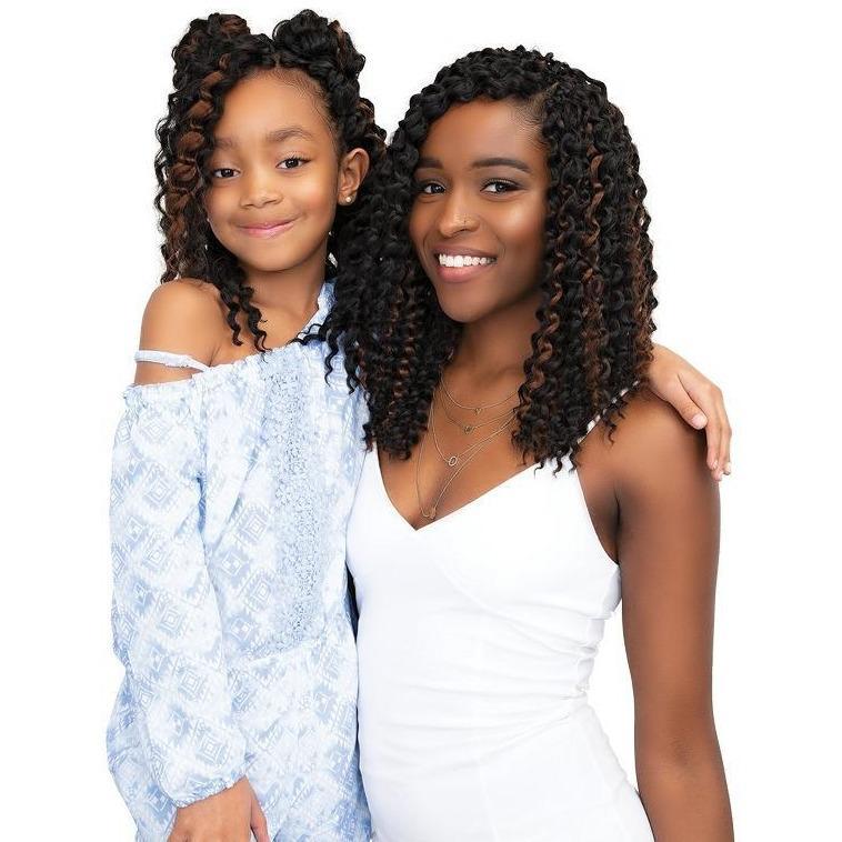 Janet Collection Synthetic Chic 'N Curly Braids – 3X Brazilian 10