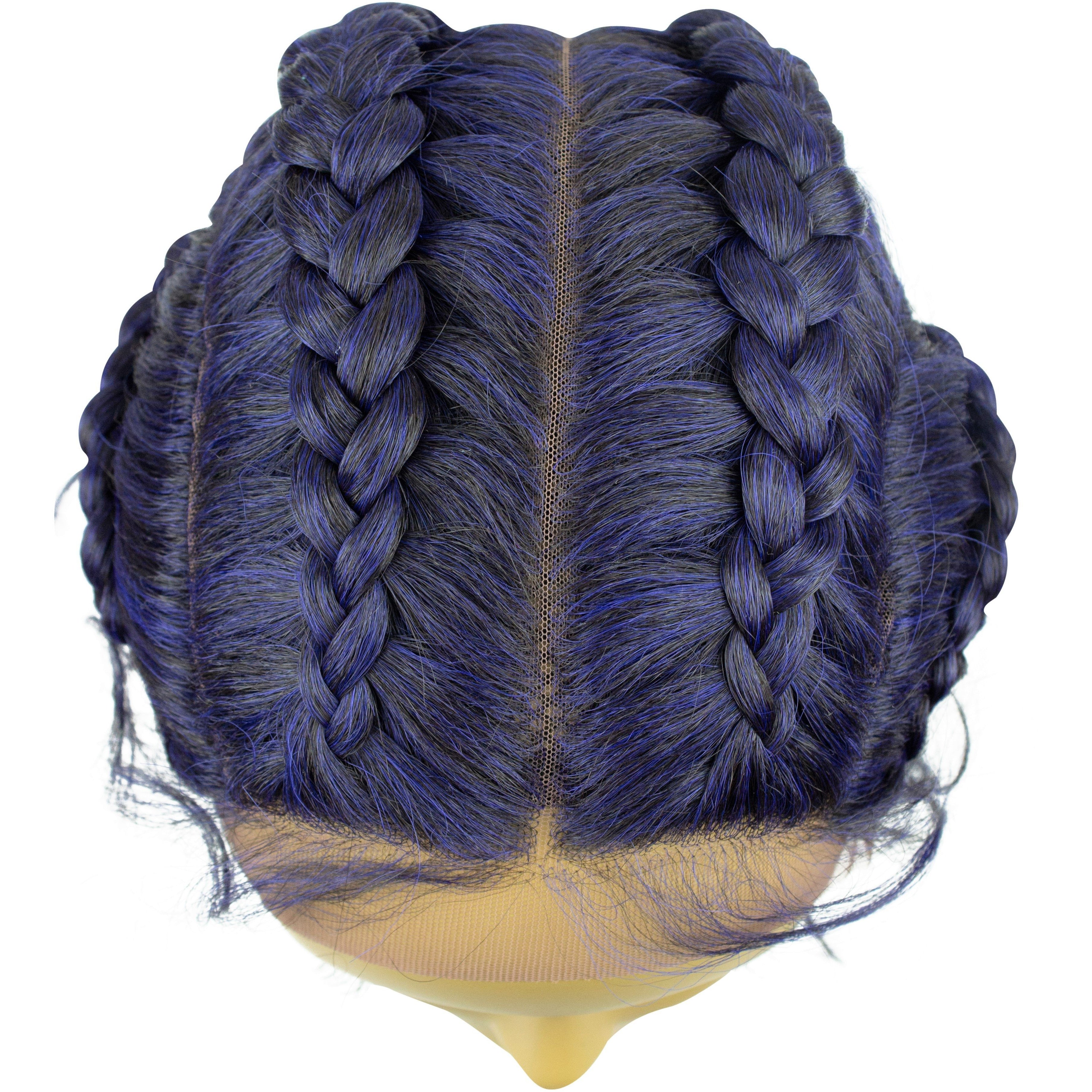 Zury Sis Synthetic Double Dutch Box Braid 360° Lace Front Wig – Dutch Box