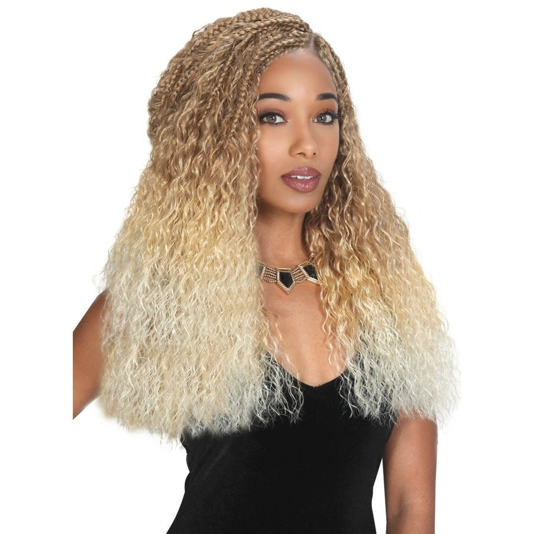 Zury Synthetic Queendom Crochet Braids – Queen Curly 22