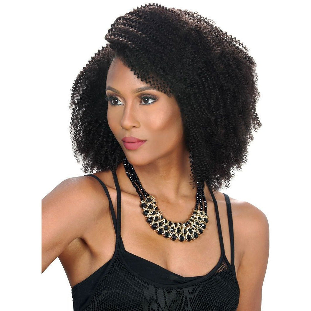 Zury Sis Naturali Star 100% Human Hair Clip-On 9 Weave – 4B Kinky