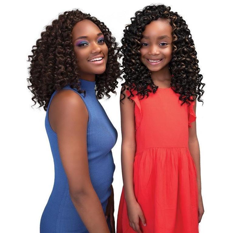 Janet Collection Synthetic Chic 'N Curly Braids – 3X European Curl 10