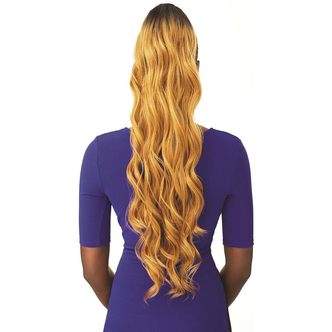 Sensationnel Synthetic Instant Pony Drawstring Ponytail – Ocean Wave 30