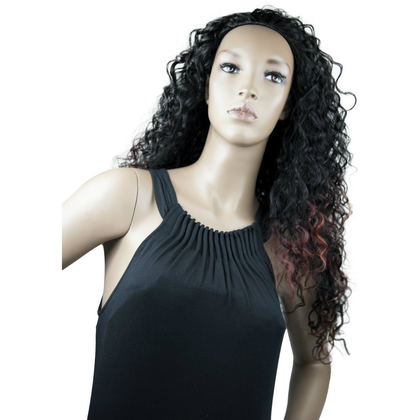 Model Model Fullcap Drawstring Half Wig – Paloma