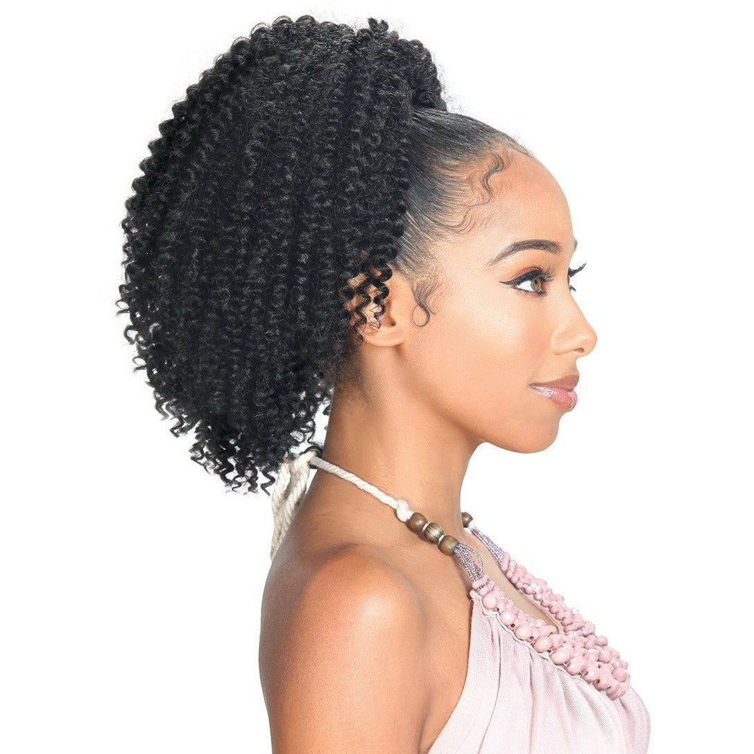 Zury Miss V Synthetic Drawstring Ponytail – Bohemian