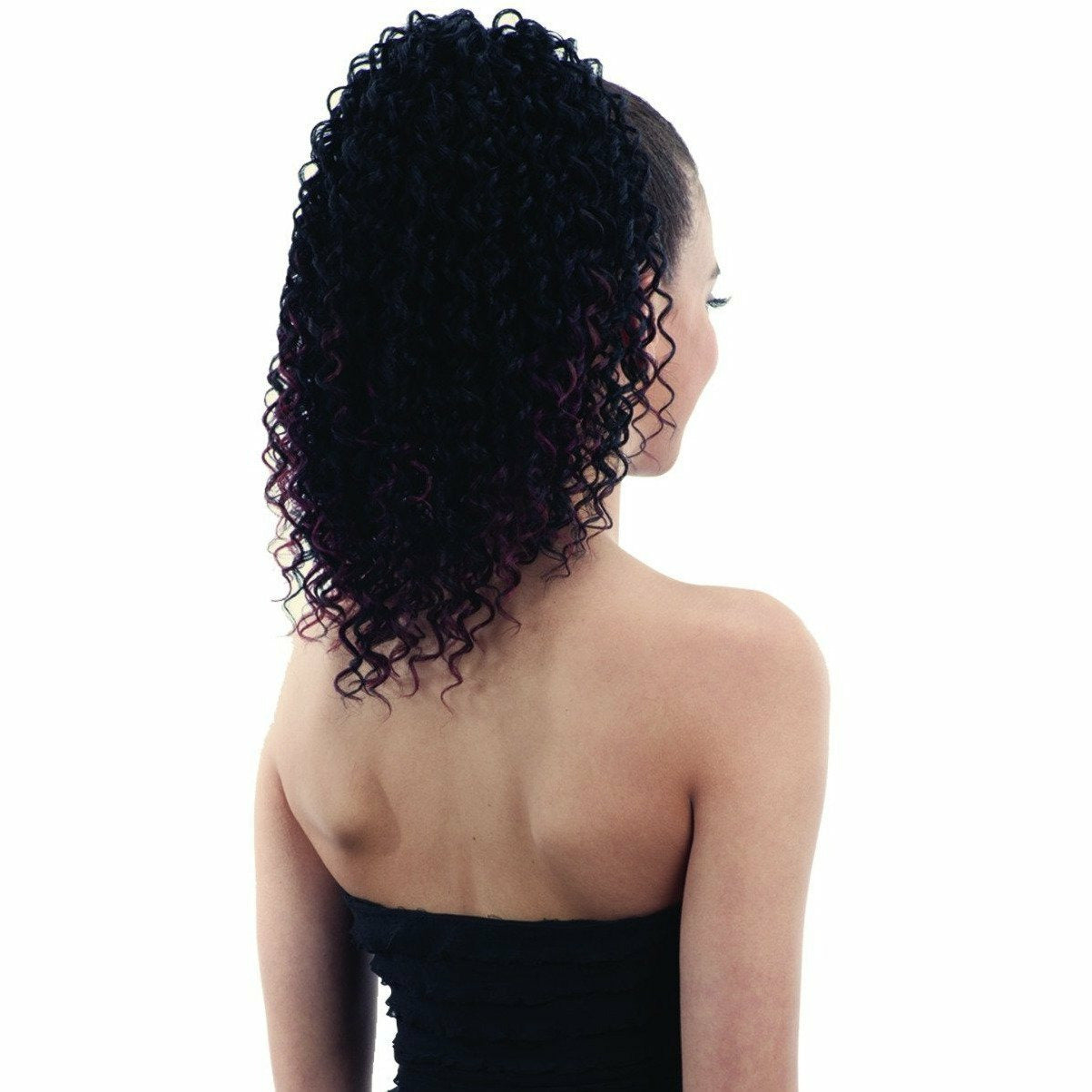 FreeTress Equal Synthetic Drawstring Ponytail – Berry Girl