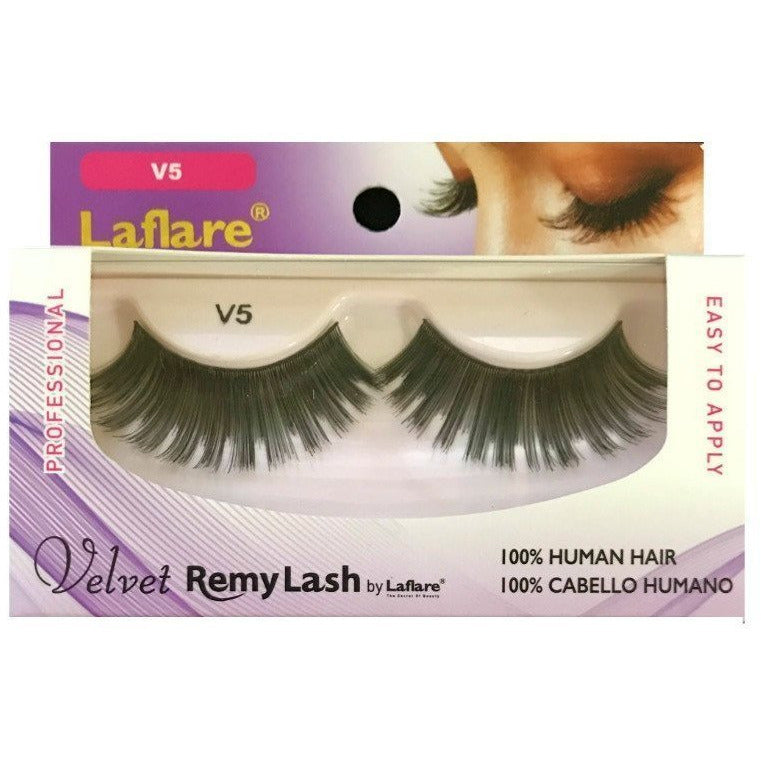 Laflare 100% Human Hair Velvet Remy Lash V5