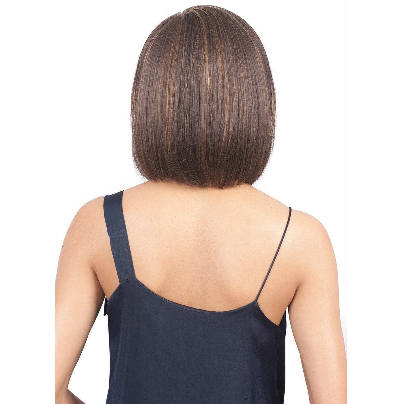 Bobbi Boss Sleek Bob Series 100% Human Hair Lace Front Wig – MHLF405 Flora