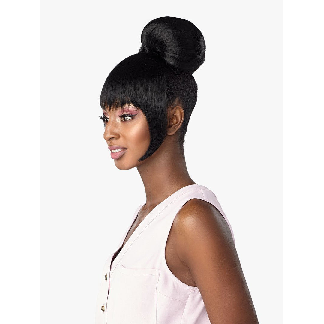 Sensationnel Instant Bun With Bangs - Haylie