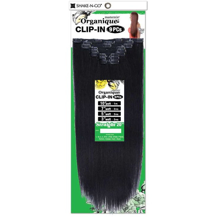 Shake-N-Go Organique MasterMix Synthetic Clip-In Weave - Straight 20
