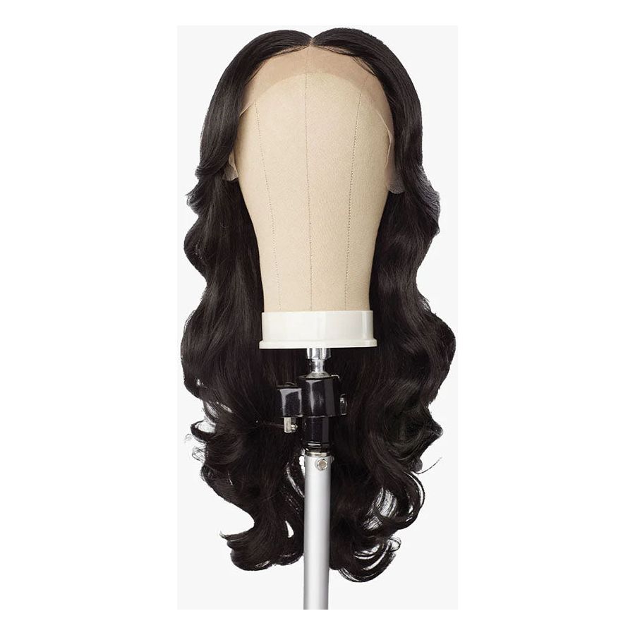 Sensationnel Butta Human Hair Blend HD Lace Front Wig - Volume Curl 22