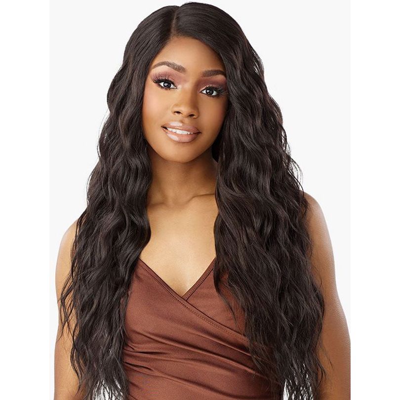Sensationnel Cloud 9 What Lace? Human Hair Blend HD Lace Frontal Wig – Giana 28