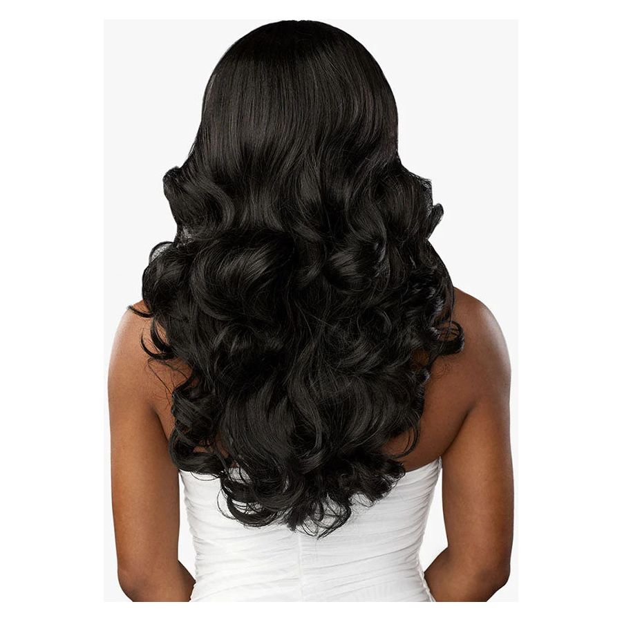 Sensationnel Butta Human Hair Blend HD Lace Front Wig - Volume Curl 22