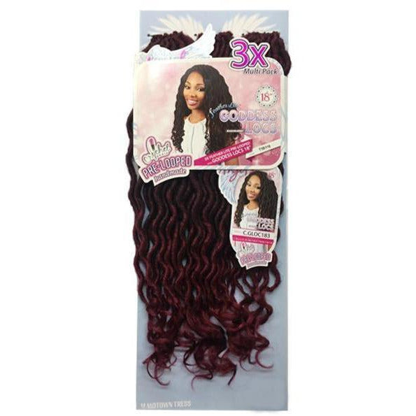 Motown Tress Angels Collection Braids – 3X Goddess Locs 18