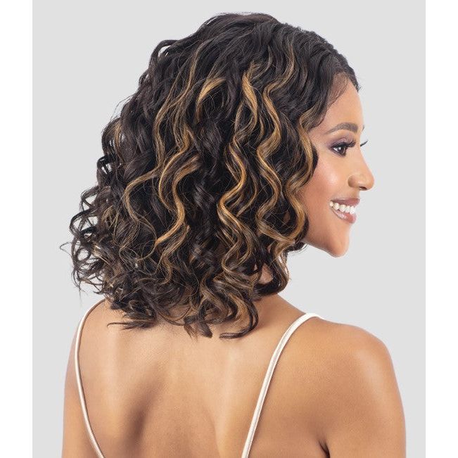 Shake-N-Go Legacy Human Hair Blend HD Lace Front Wig - Flora