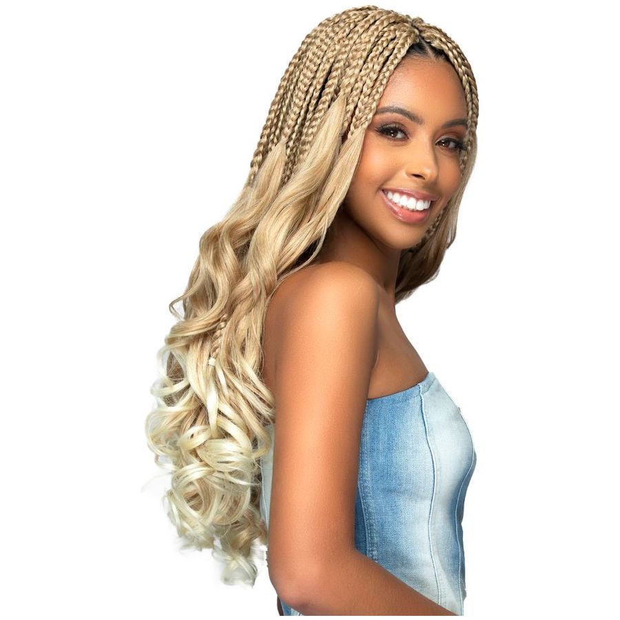Bobbi Boss Synthetic Pre-Stretched Braids - 3X Romance Curl 20