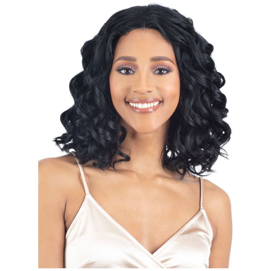Shake-N-Go Legacy Human Hair Blend HD Lace Front Wig - Flora