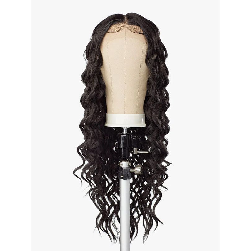 Sensationnel Butta Human Hair Blend HD Lace Front Wig - Deep Twist 26