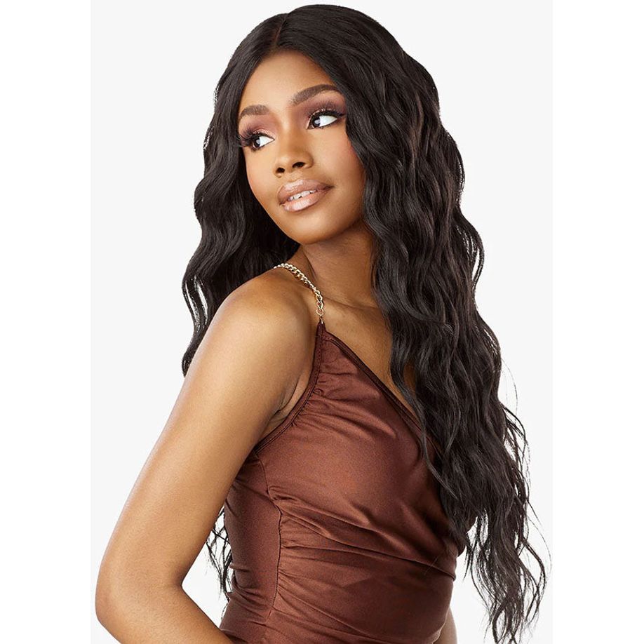 Sensationnel Cloud 9 What Lace? Human Hair Blend HD Lace Frontal Wig – Giana 28