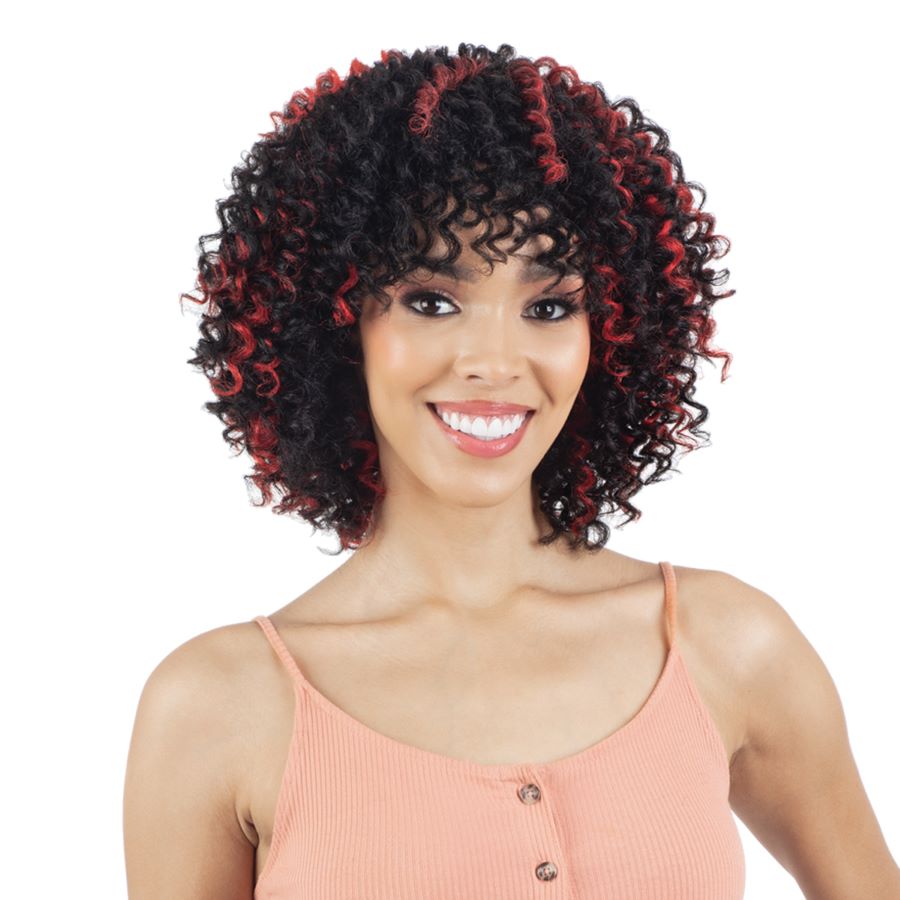 Shake-N-Go Natural Me Synthetic Full Wig - Water Curl