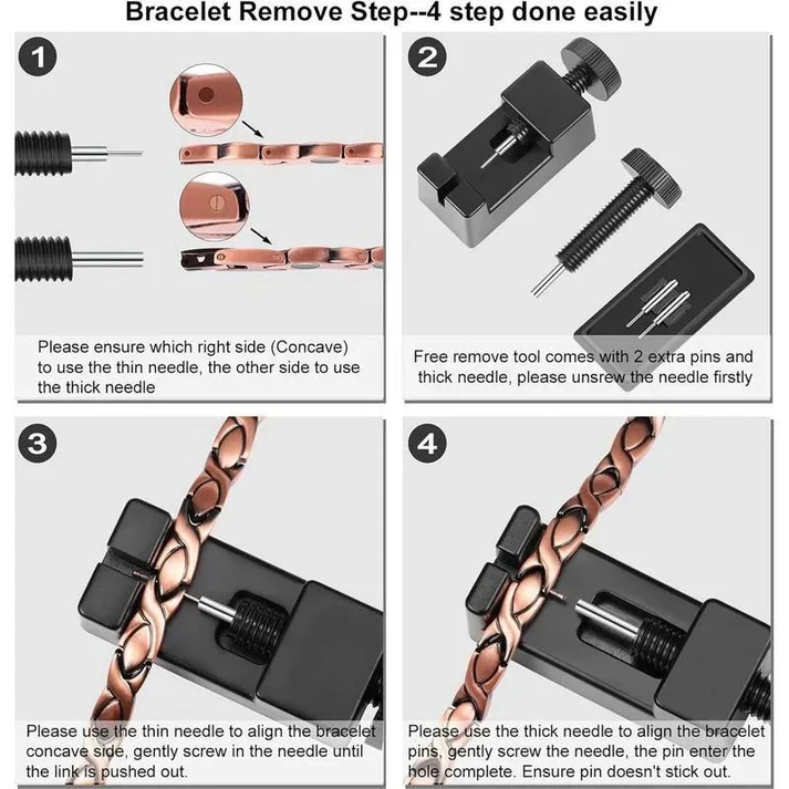 copper magnetic bracelet--Relieve fatigue and promoteblood circulation