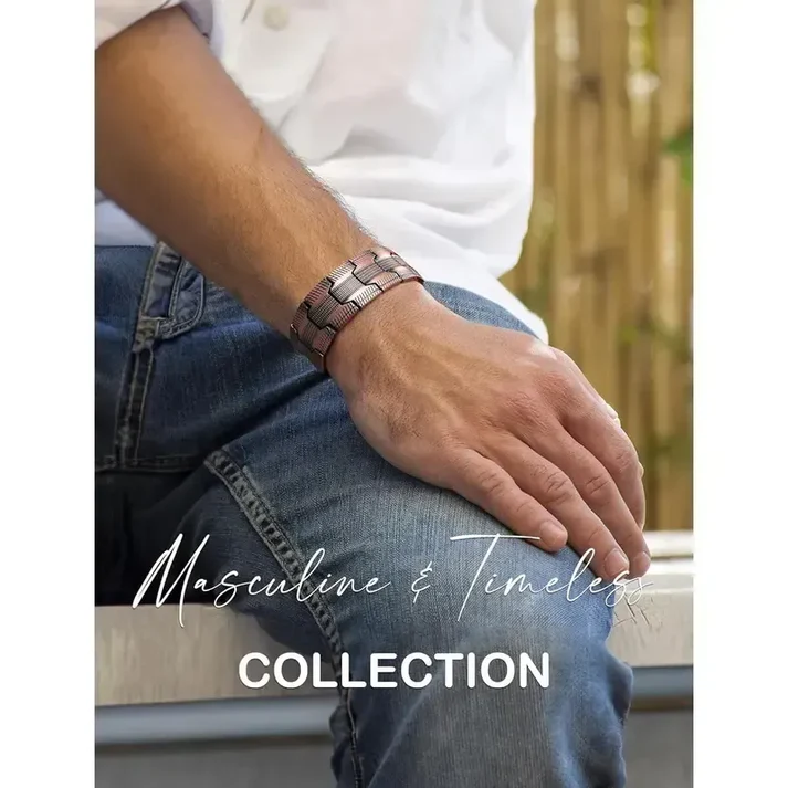 copper magnetic bracelet--Relieve fatigue and promoteblood circulation