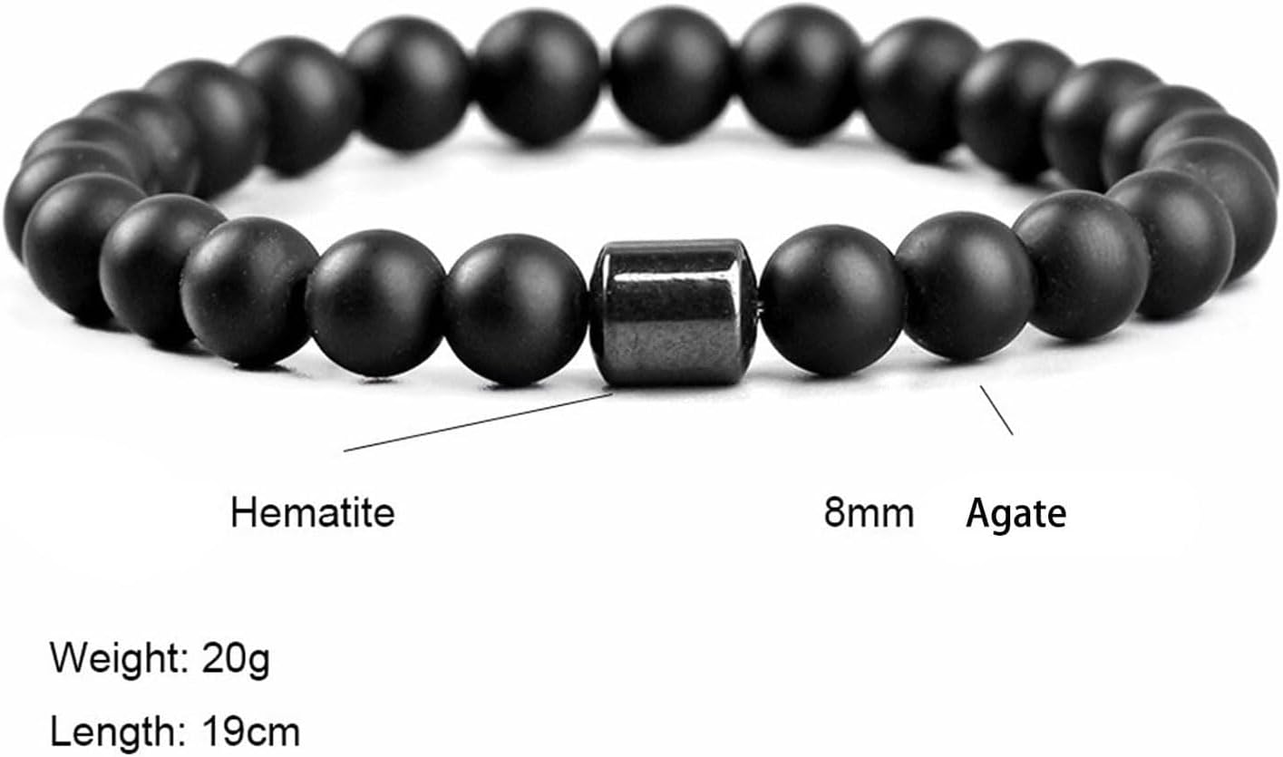 This pack of 2 smoking cessation bracelets is suitable for both men and women. It can help you quit smoking, relieve anxiety and stress, promote lymphatic circulation, and alleviate pain.  Makes a great gift!