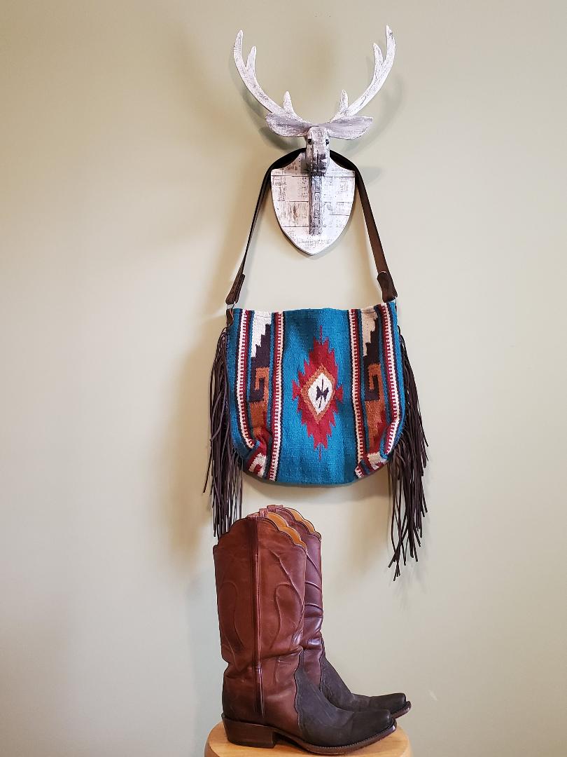 Dottie West Saddle Blanket Bag