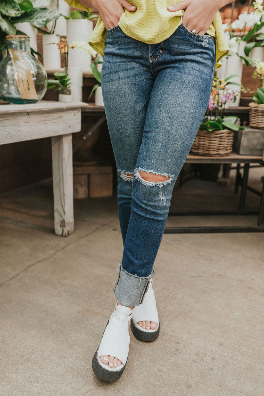 If It's Meant To Be Cuffed Jeans