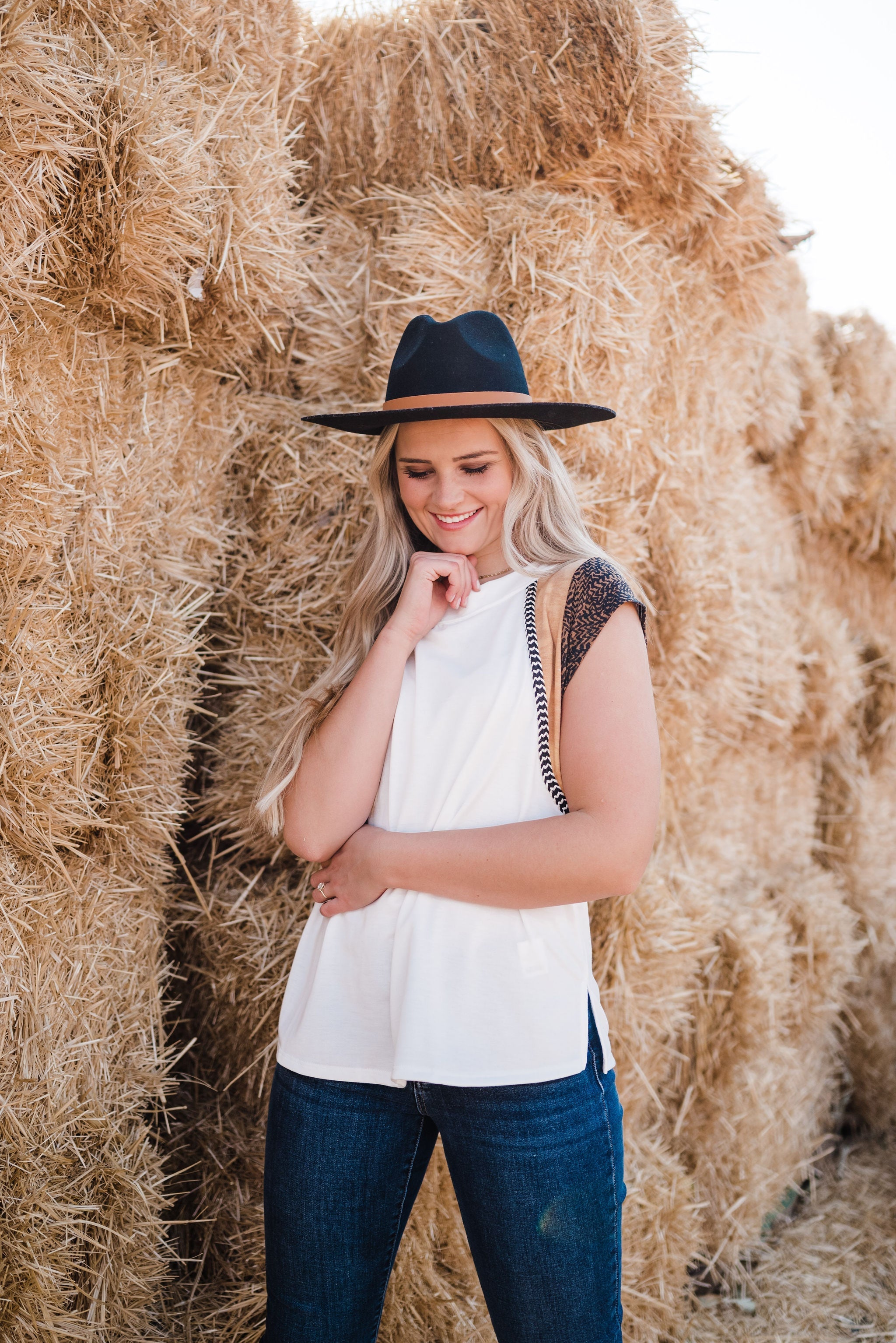 Harvest Wishes Contrast Top