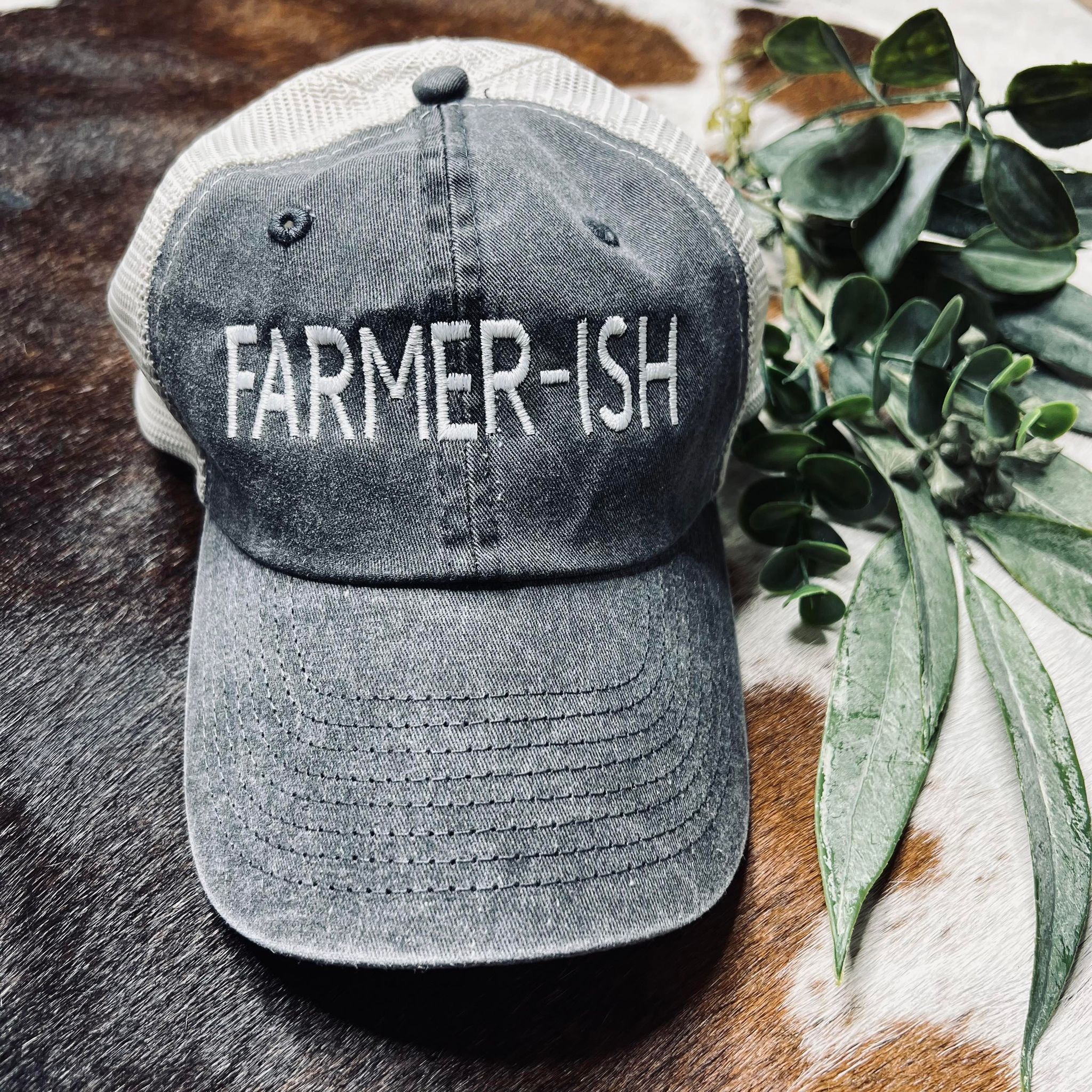 Charcoal - FARMER-ISH Hat