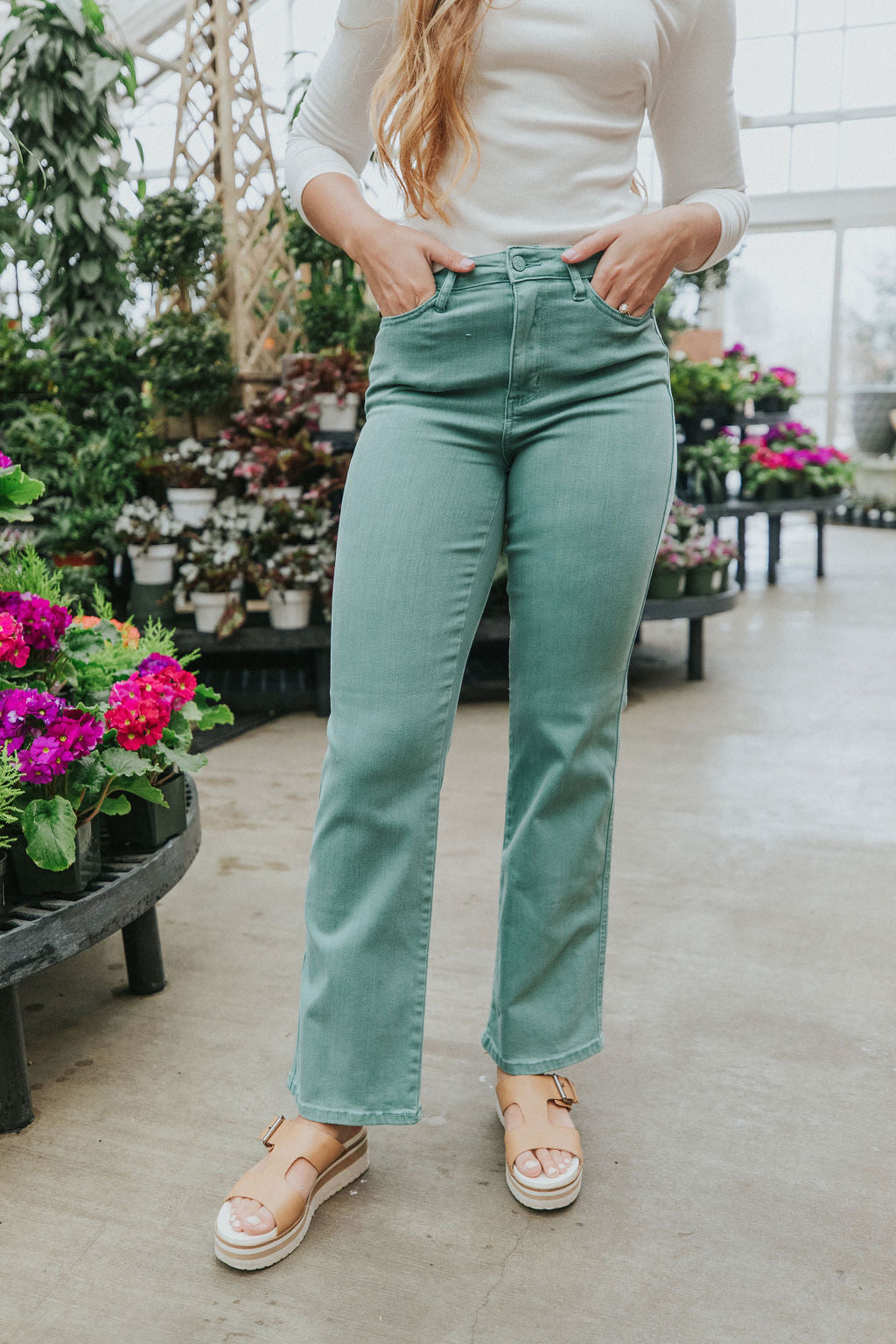 Walk With Confidence Straight Leg Jeans