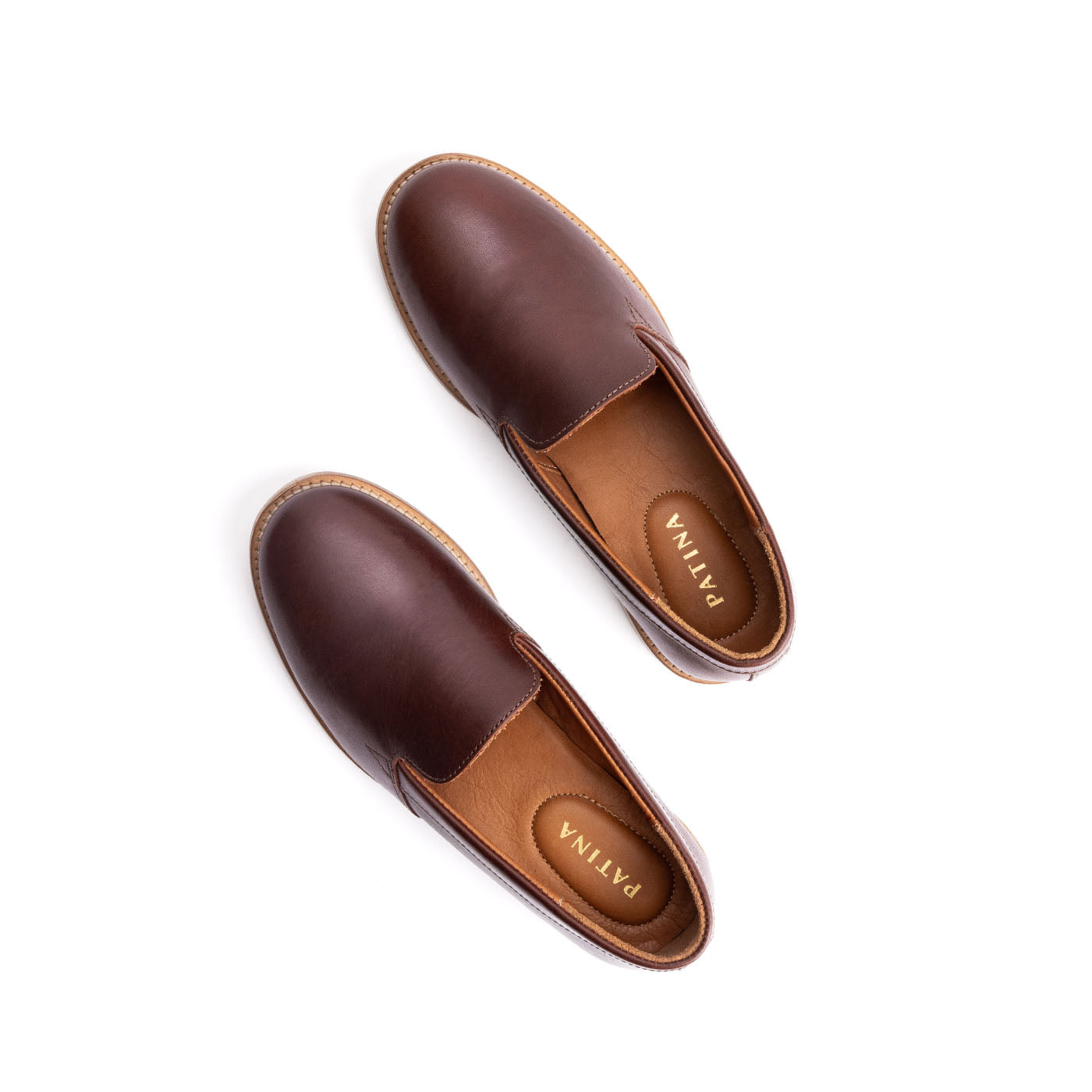 'Almost Perfect' Rounded Leather Loafer
