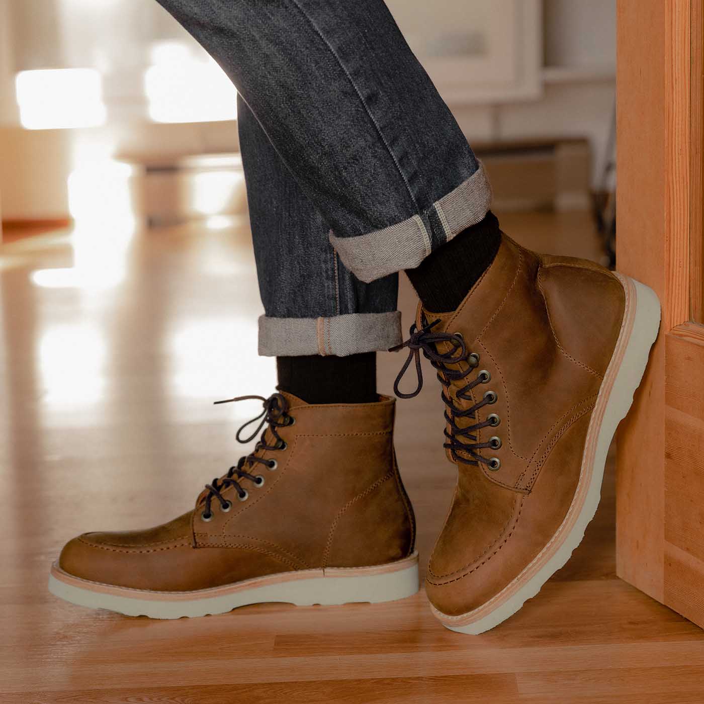 'Almost Perfect' Moc Toe Boot