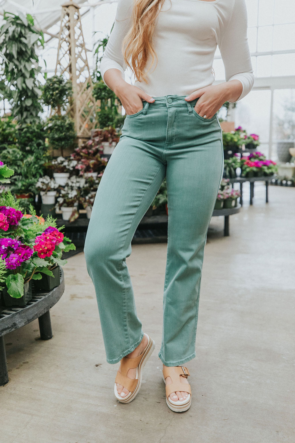 Walk With Confidence Straight Leg Jeans