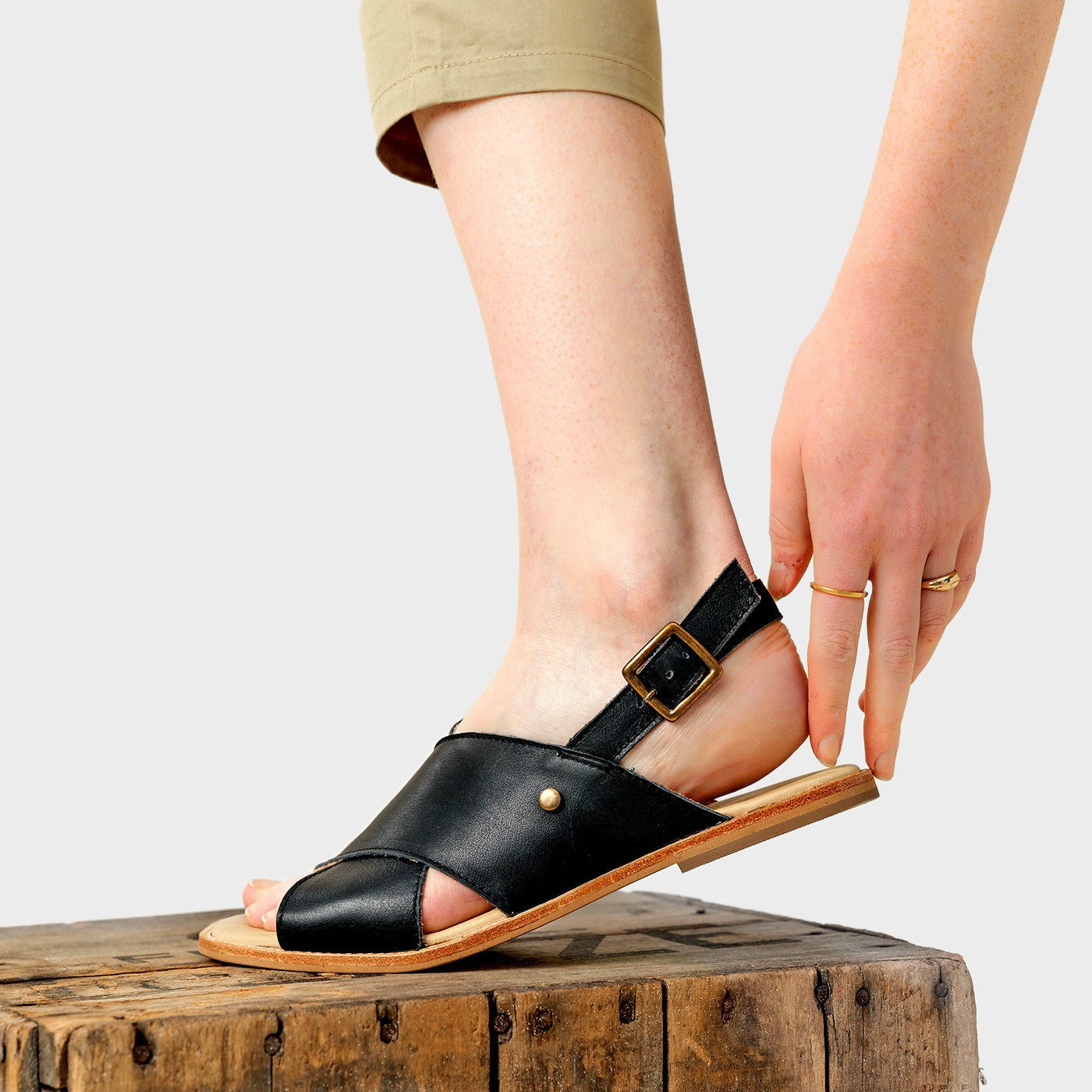'Almost Perfect' Criss Cross Sandal